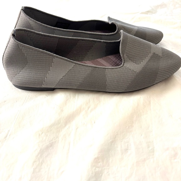 Skechers Cleo- Sherlock Knit Gray Ballet Flats Loafers SZ 8.5 NWOT - Picture 3 of 13